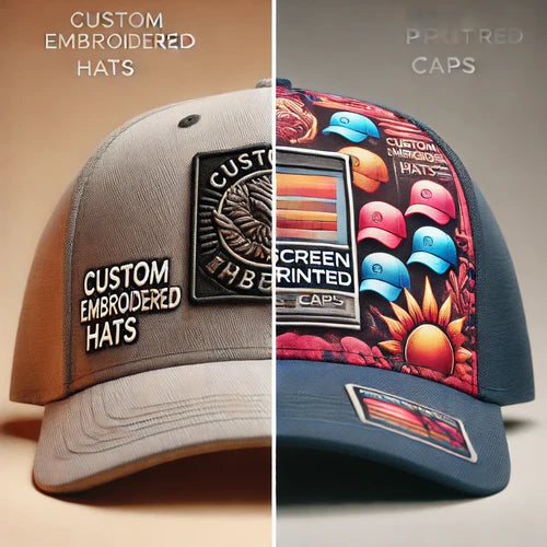 Custom Embroidered Hats vs. Printed Caps: Best Headwear for Your Brand - KOLONY BRANDING INC